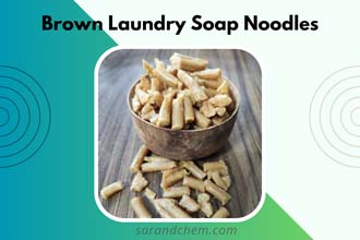 Brown Laundry soap noodles