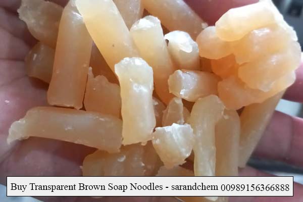 Buy Transparent Brown soap noodles